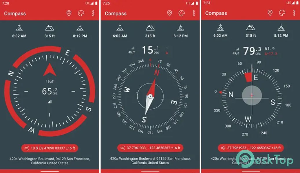 Compass & Altimeter  APK MOD Полная бесплатная загрузка