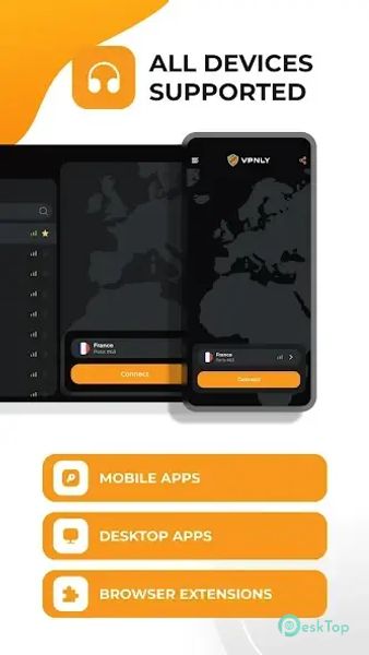 VPNLY - Unlimited VPN & Proxy 1.1.0 APK MOD Descarga gratuita completa