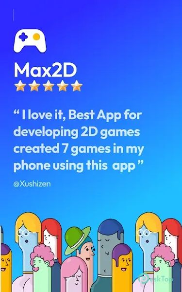 Max2D: Game Maker, Game Engine 2025.01.29 APK MOD Полная бесплатная загрузка