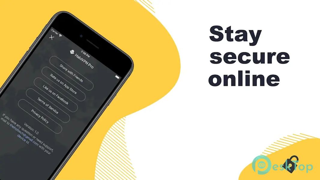 HaloVPN Pro: Fast VPN Proxy 14.1.0 APK MOD تحميل مجاني كامل