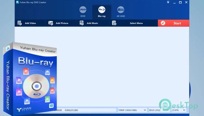 Télécharger Yuhan Blu-ray Creator 4.6.1 Gratuitement Activé Complètement