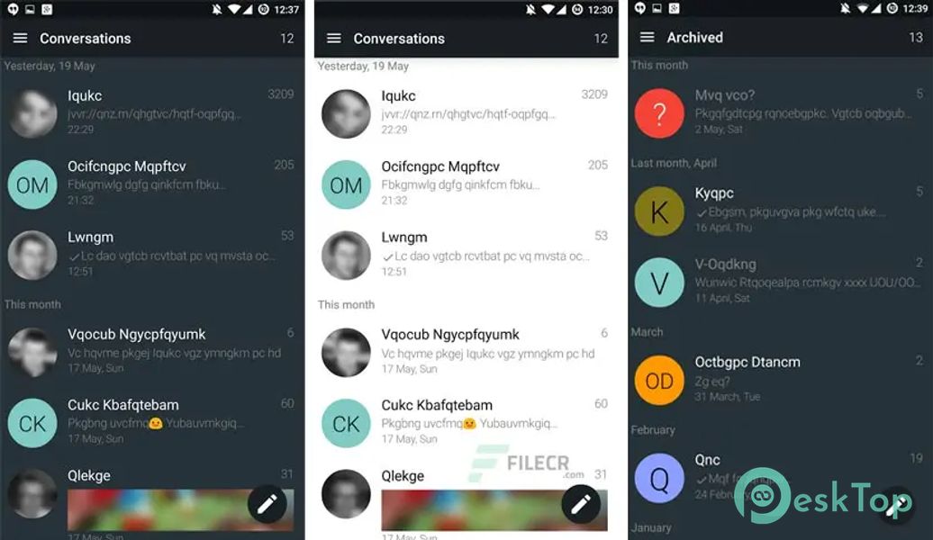 YAATA – SMS/MMS messaging v1.47.3.22611 APK MOD Unlocked (Full) Free Download