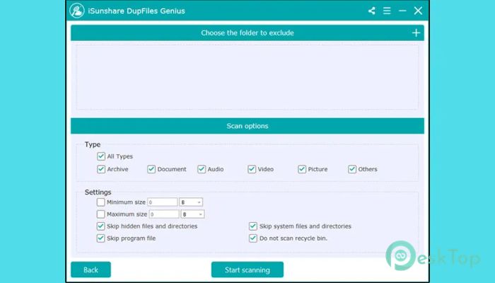 iSunshare DupFiles Genius 3.1.2.3 Tam Sürüm Aktif Edilmiş Ücretsiz İndir