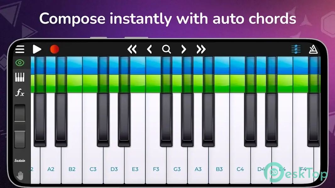 Piano Solo HD 4.3.5 APK MOD Полная бесплатная загрузка