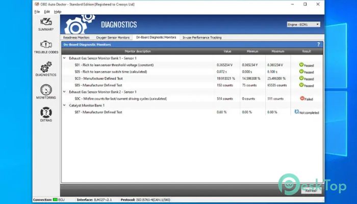 Creosys OBD Auto Doctor 5.3.2 Tam Sürüm Aktif Edilmiş Ücretsiz İndir