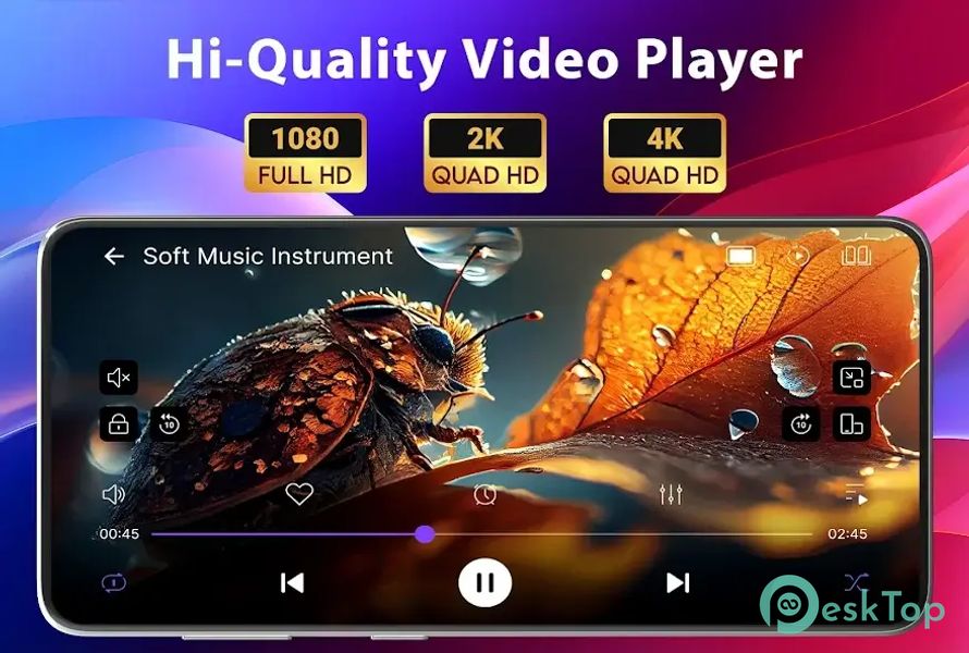 Video Player All Format-wTuber 4.9.8 APK MOD Полная бесплатная загрузка