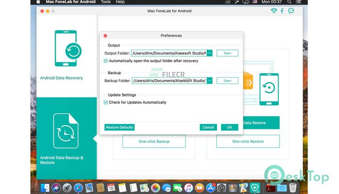 Скачать Mac FoneLab for Android 3.1.38 бесплатно для Mac