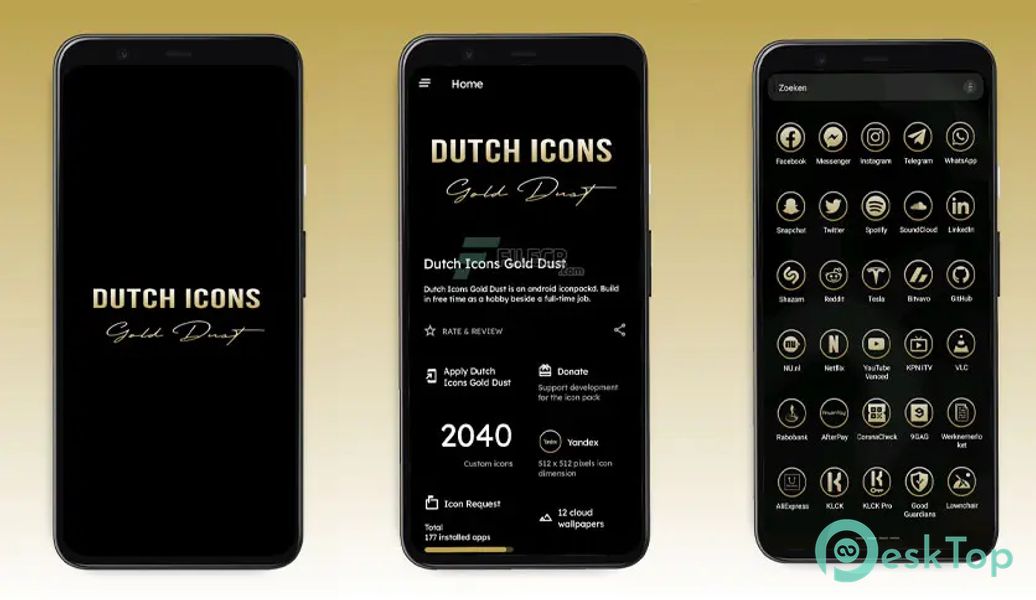 Dutch Icons Gold Dust Iconpack