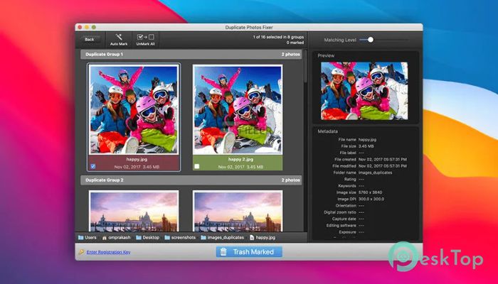 Duplicate Photos Fixer Pro  4.6 Mac İçin Ücretsiz İndir