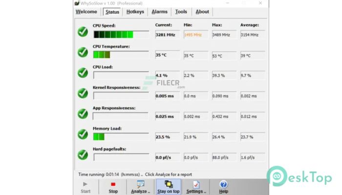 WhySoSlow 1.61 Home Tam Sürüm Aktif Edilmiş Ücretsiz İndir