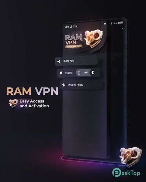 Ram VPN - Fast & Secure 1.4.2 APK MOD フル無料ダウンロード