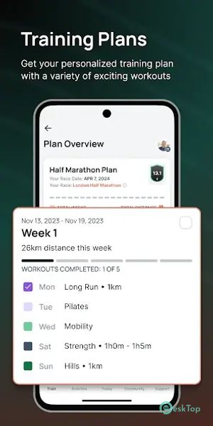 Runna: Running Plans & Coach 7.13.1 APK MOD Полная бесплатная загрузка