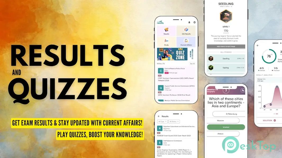 All Results : Result | Quizzes
