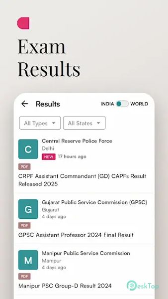 All Results : Result | Quizzes