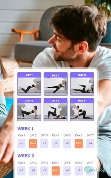 Daily Yoga®: Yoga for Fitness 8.62.00 APK MOD Полная бесплатная загрузка