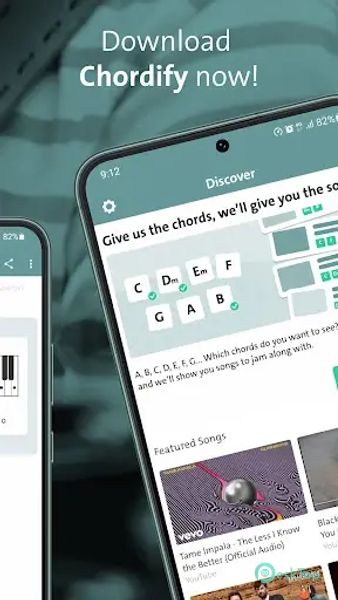 Chordify - Instant Song chords 1926 APK MOD Полная бесплатная загрузка