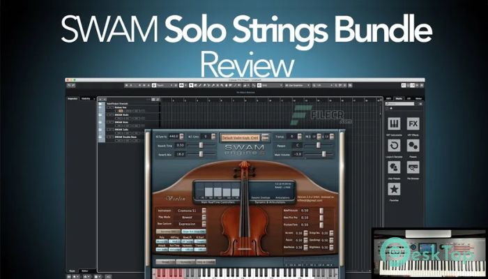 下载 Audio Modeling SWAM Solo Strings Bundle  3.0.1 免费完整激活版