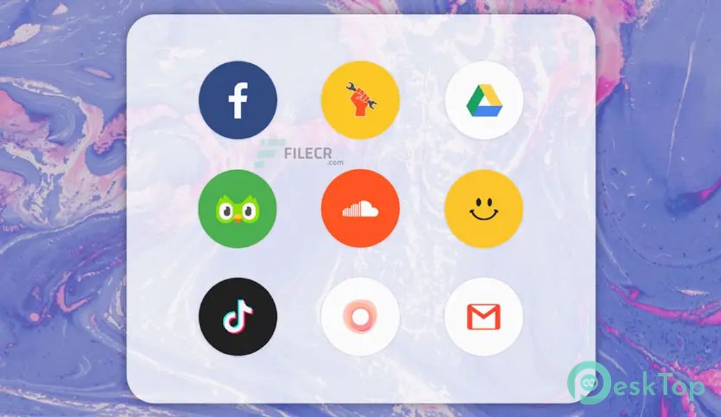 Pure Icon Pack: Minimalist & Colorful & Clean