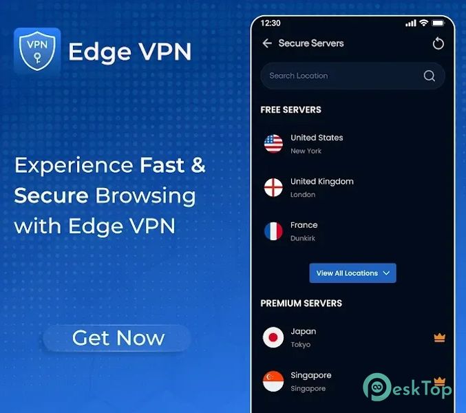 Edge VPN – Simple & Fast 1.5.5 APK MOD تحميل مجاني كامل