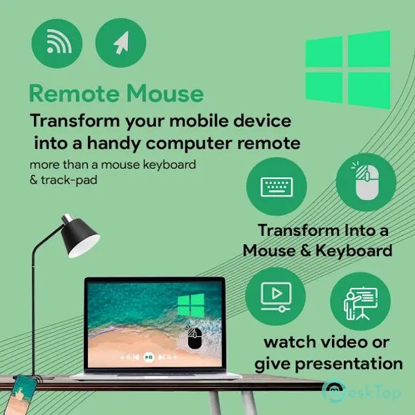 Mobile Remotely Mouse Keyboard 1.5 APK MOD Unlocked (Full) Free Download