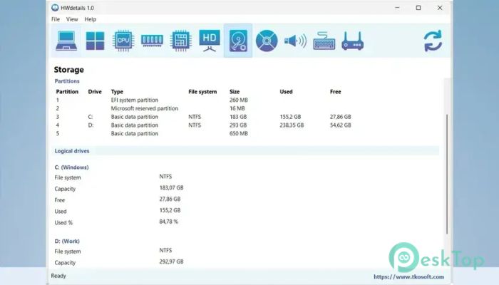 Descargar TkoSoft HWdetails  1.0 Completo Activado Gratis