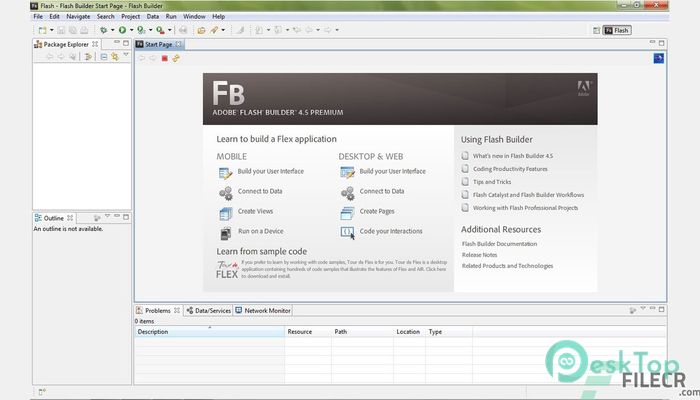  تحميل برنامج Adobe Flash Builder Premium 4.7 برابط مباشر