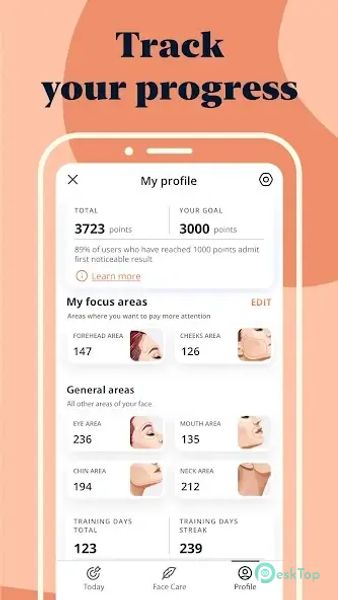 Luvly: Face Yoga & Exercise 2.20.0 APK MOD Tam Ücretsiz İndir