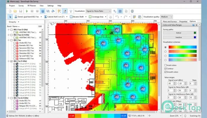 TamoGraph Site Survey 1.0 Tam Sürüm Aktif Edilmiş Ücretsiz İndir