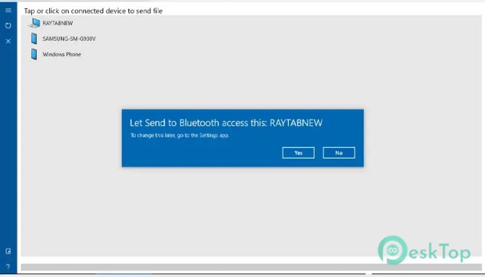 Ray Adams Send to Bluetooth 1.0 完全アクティベート版を無料でダウンロード