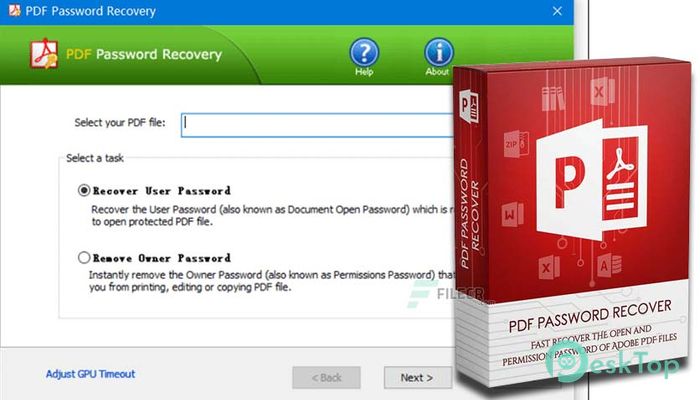 Download RecoverPassword PDF Password Recovery Pro 4.1.1.0 Free Full Activated