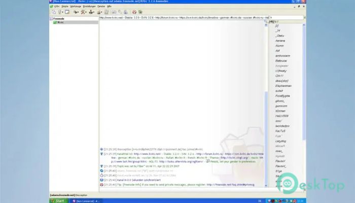 تحميل برنامج KVIrc 5.2.10 برابط مباشر