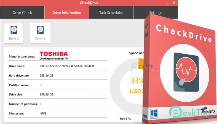 Abelssoft CheckDrive 2025 v6.01 Tam Sürüm Aktif Edilmiş Ücretsiz İndir