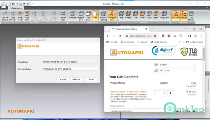 Automapki Autoconverter 2.2.4 完全アクティベート版を無料でダウンロード