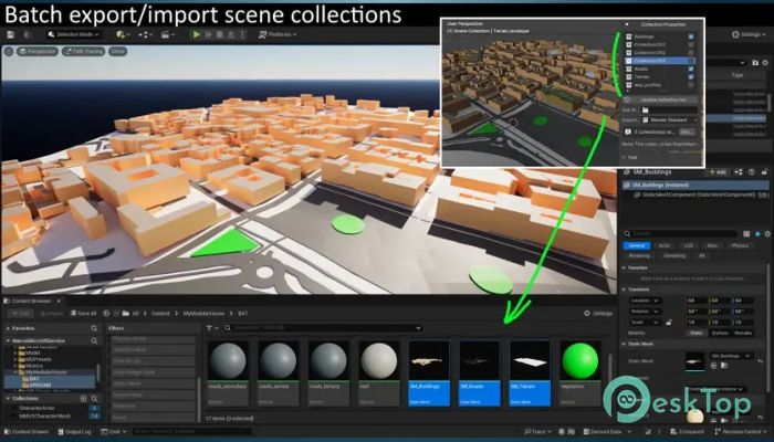 Blender Market - Blender For Unreal Engine 4.4.1 完全アクティベート版を無料でダウンロード