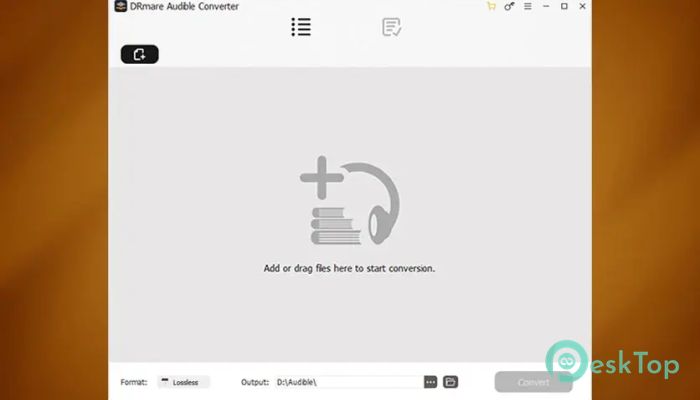 DRmare Audible Converter 1.0.0.1 Tam Sürüm Aktif Edilmiş Ücretsiz İndir