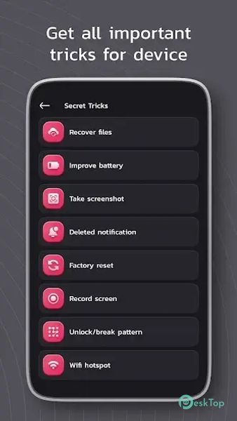 Mobile Secret : Tricks & Info 1.0.5 APK MOD Unlocked (Full) Free Download