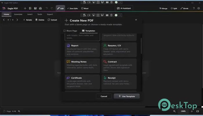 تحميل برنامج Eagle PDF Editor 1.0.0 برابط مباشر