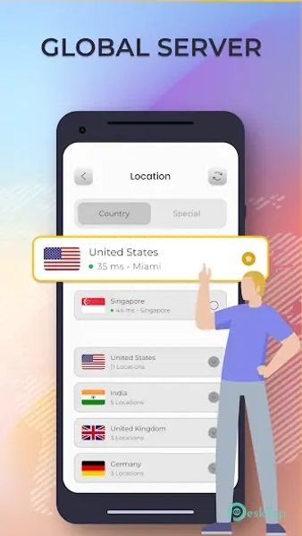 Astro VPN - Fast Net Proxy 3.6 APK MOD フル無料ダウンロード