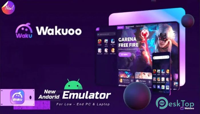 تحميل برنامج Wakuoo Android Emulator  1.0.1 برابط مباشر