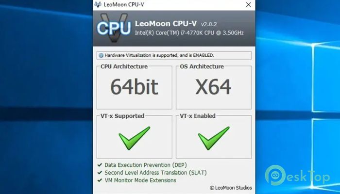 LeoMoon CPU-V 1.0 Tam Sürüm Aktif Edilmiş Ücretsiz İndir