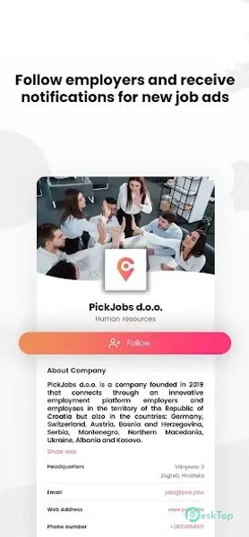 PickJobs - 100% job 1.00.32 APK MOD Unlocked (Full) Free Download