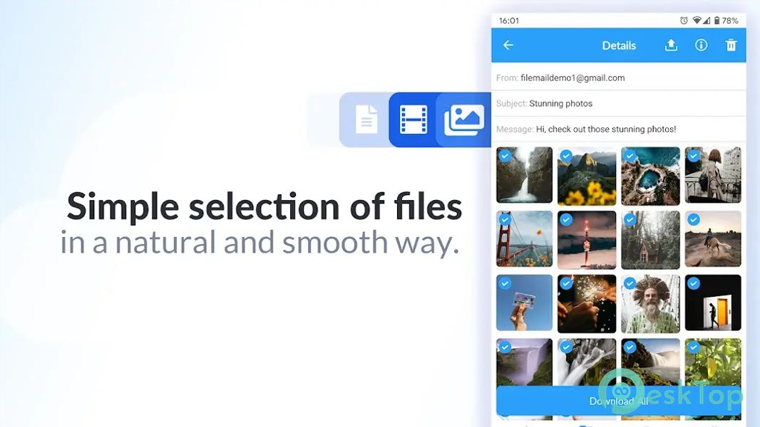 Filemail - Send Large Files 4.3.3 APK MOD Полная бесплатная загрузка