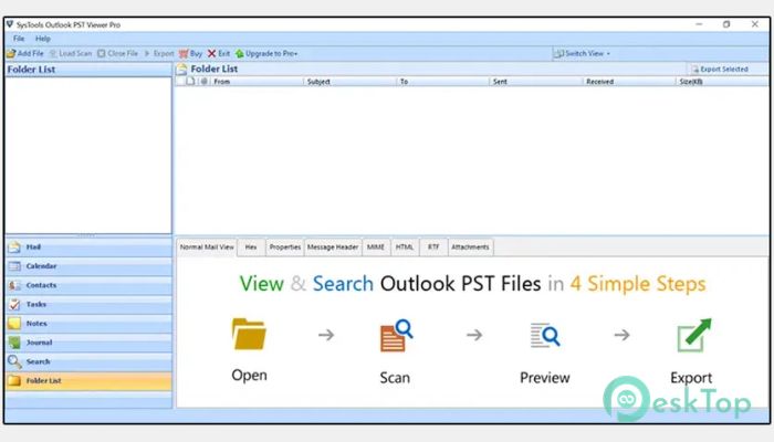 تحميل برنامج SysTools Outlook PST Viewer Pro 10.1 برابط مباشر