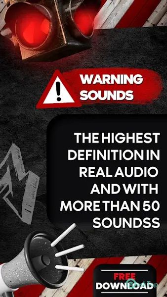 Warning Sounds 2.3 APK MOD Descarga gratuita completa