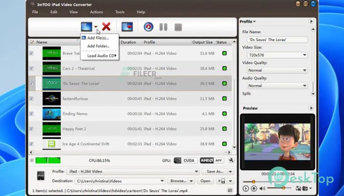 Download ImTOO iPad Video Converter  7.8.26 Free Full Activated