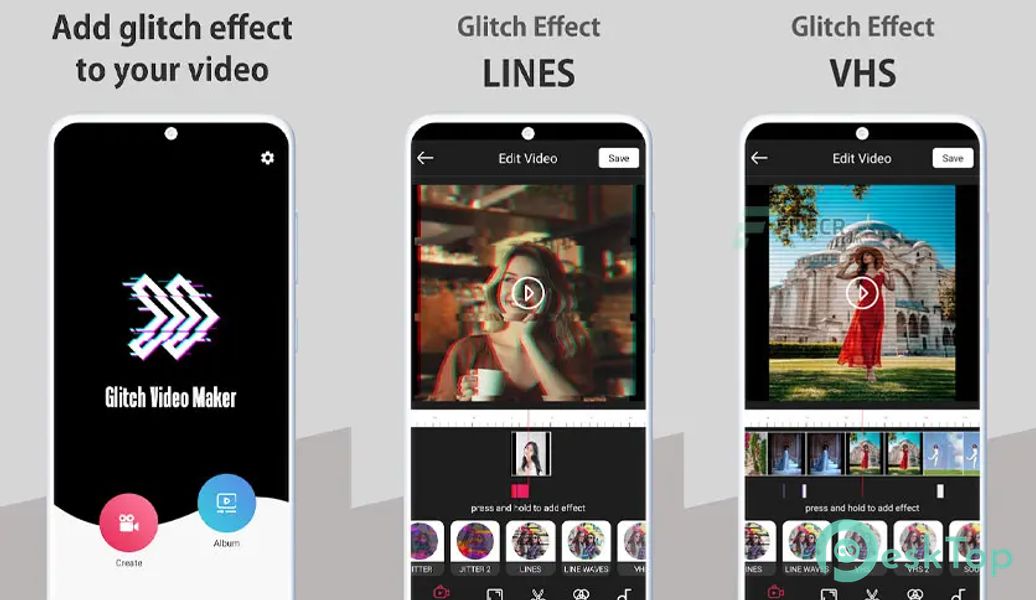 Glitch Video Maker v1.0.7 APK MOD フル無料ダウンロード