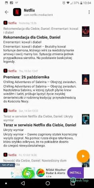 Notifications archive 0.9.4 APK MOD Unlocked (Full) Free Download