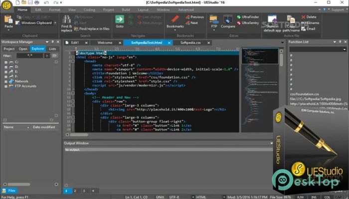 IDM UEStudio Enterprise 24.3.0.13 完全アクティベート版を無料でダウンロード