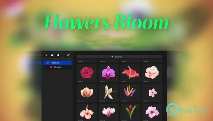 Aescripts Flowers Bloom 1.1.2 Tam Sürüm Aktif Edilmiş Ücretsiz İndir