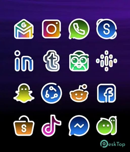 Télécharger Gradia - Icon Pack 1.0 APK MOD Gratuitement et Complet